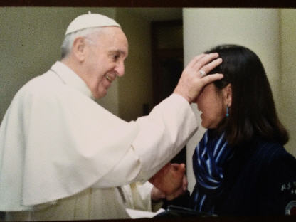 Foto con el Papa